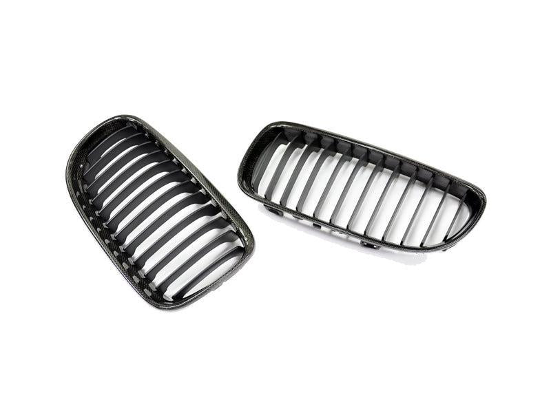 AutoTecknic Carbon Fiber Front Grille Set - E90/ E91 3-Series LCI-Exterior-Silicon Valley Bimmer