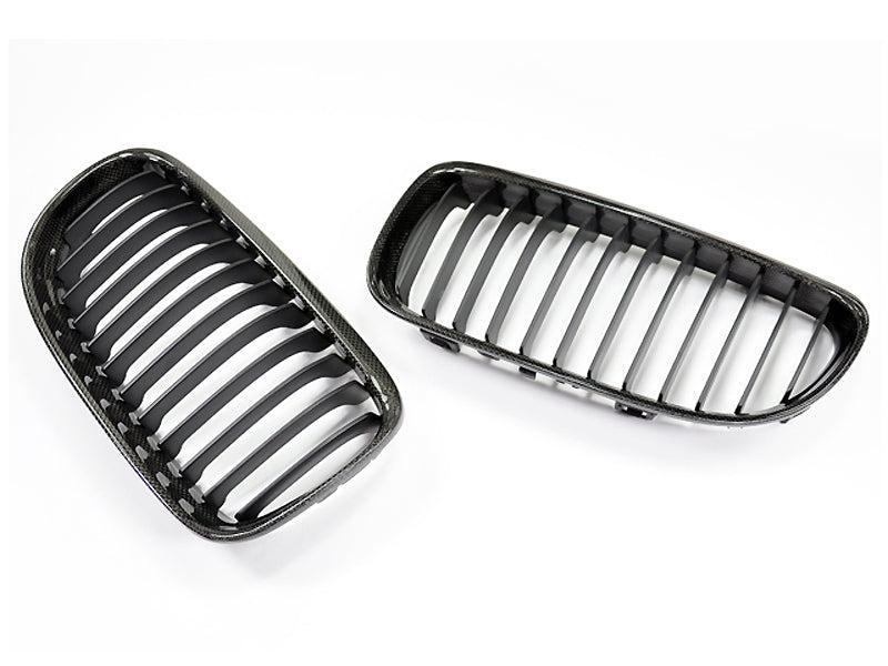 AutoTecknic Carbon Fiber Front Grille Set - E90/ E91 3-Series LCI-Exterior-Silicon Valley Bimmer