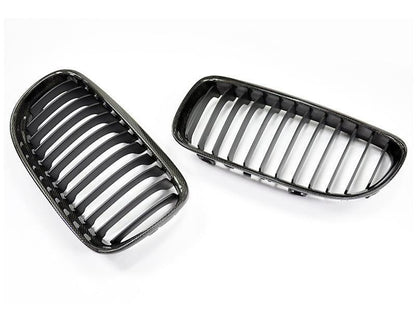 AutoTecknic Carbon Fiber Front Grille Set - E90/ E91 3-Series LCI-Exterior-Silicon Valley Bimmer