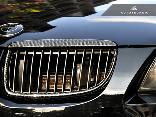 AutoTecknic Carbon Fiber Front Grille Set - E90 Sedan / E91 Wagon | 3 Series-Exterior-Silicon Valley Bimmer