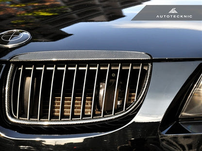 AutoTecknic Carbon Fiber Front Grille Set - E90 Sedan / E91 Wagon | 3 Series-Exterior-Silicon Valley Bimmer