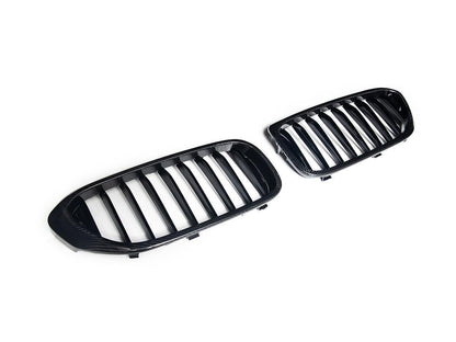 AutoTecknic Carbon Fiber Front Grille Set - G30 5-Series Pre-LCI-Exterior-Silicon Valley Bimmer