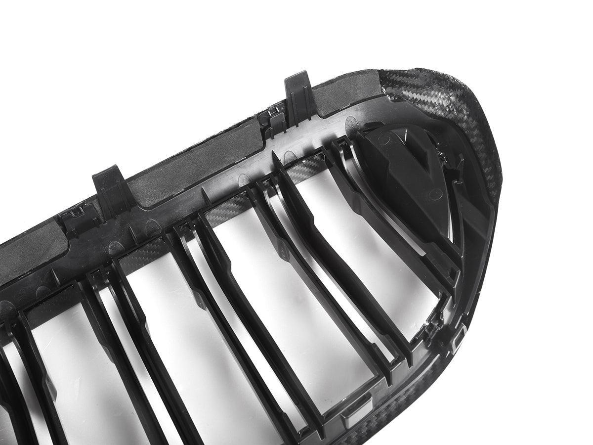 AutoTecknic Carbon Fiber Front Grille Set - G30 5-Series Pre-LCI-Exterior-Silicon Valley Bimmer
