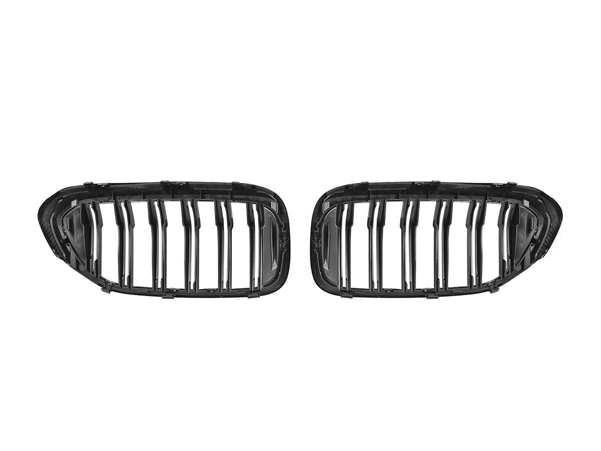 AutoTecknic Carbon Fiber Front Grille Set - G30 5-Series Pre-LCI-Exterior-Silicon Valley Bimmer