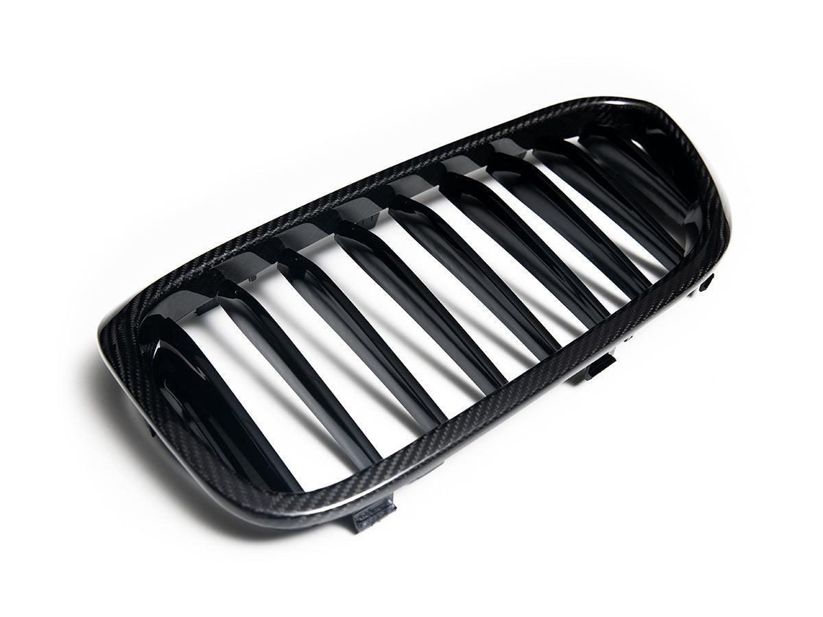 AutoTecknic Carbon Fiber Front Grille Set - G30 5-Series Pre-LCI-Exterior-Silicon Valley Bimmer