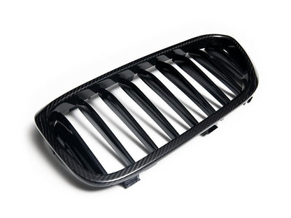 AutoTecknic Carbon Fiber Front Grille Set - G30 5-Series Pre-LCI-Exterior-Silicon Valley Bimmer