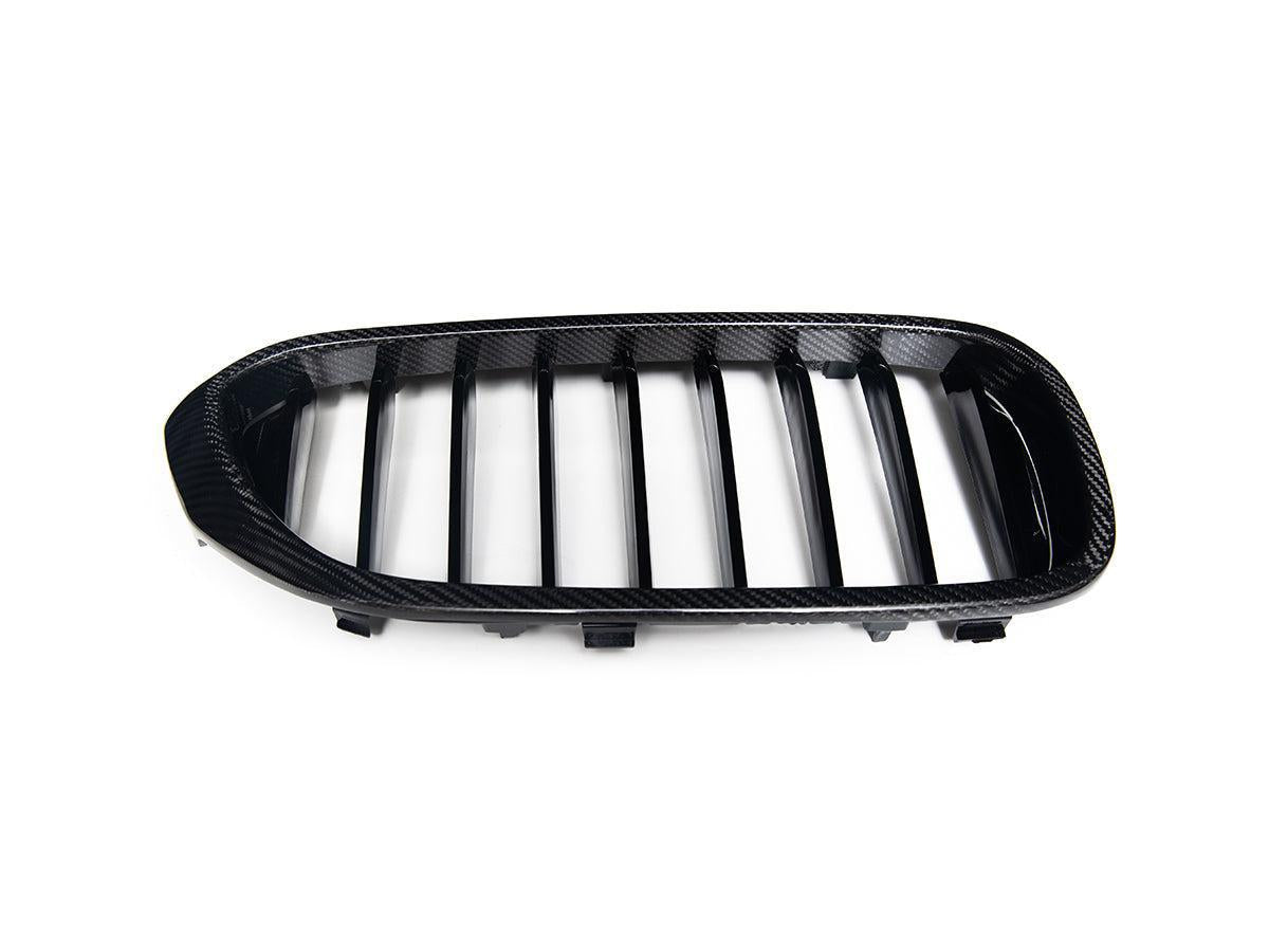 AutoTecknic Carbon Fiber Front Grille Set - G30 5-Series Pre-LCI-Exterior-Silicon Valley Bimmer