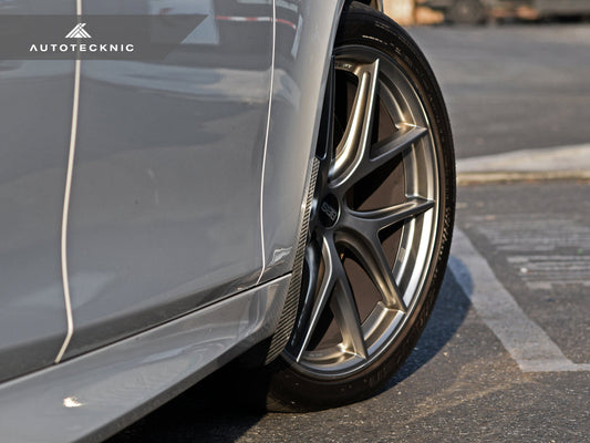 AutoTecknic Carbon Fiber Front Splash Guards - F10 M5-Exterior-Silicon Valley Bimmer