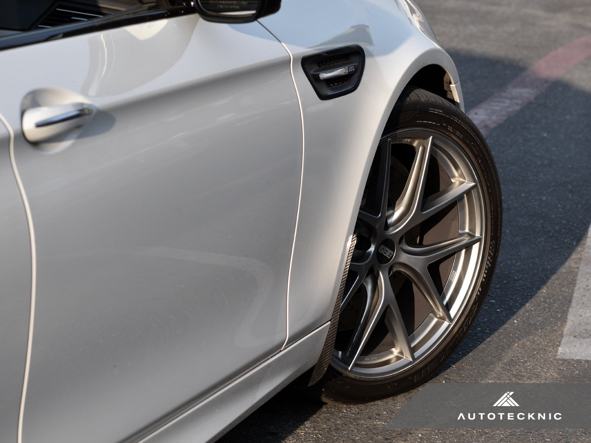 AutoTecknic Carbon Fiber Front Splash Guards - F10 M5-Exterior-Silicon Valley Bimmer