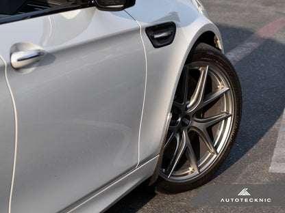 AutoTecknic Carbon Fiber Front Splash Guards - F10 M5-Exterior-Silicon Valley Bimmer