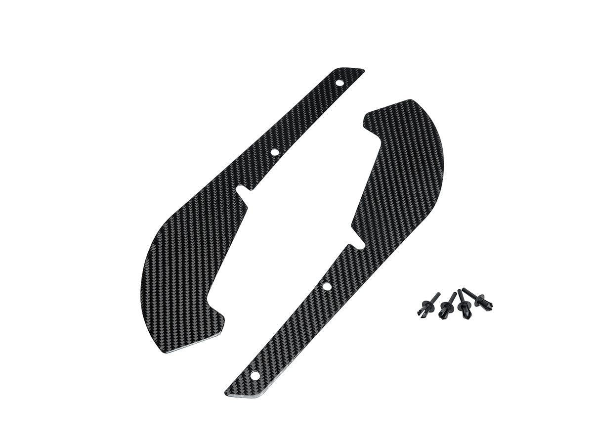 AutoTecknic Carbon Fiber Front Splash Guards - F80 M3 | F82/ F83 M4-Exterior-Silicon Valley Bimmer