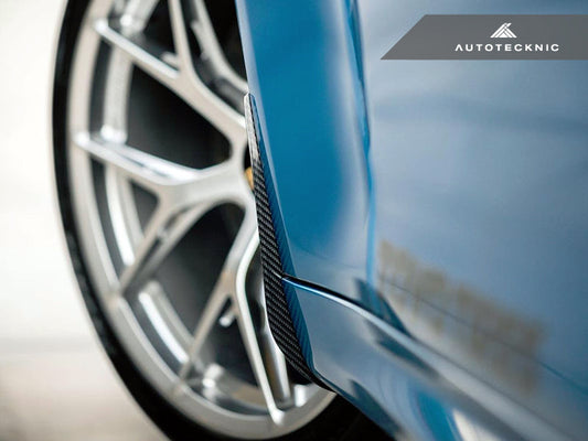 AutoTecknic Carbon Fiber Front Splash Guards - F87 M2 | M2 Competition-Exterior-Silicon Valley Bimmer