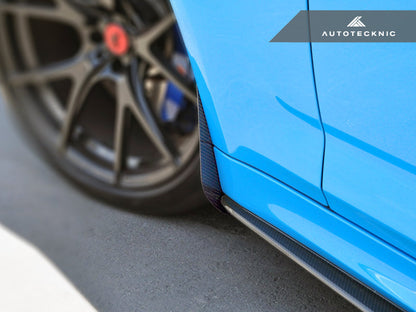 AutoTecknic Carbon Fiber Front Splash Guards - F90 M5-Exterior-Silicon Valley Bimmer