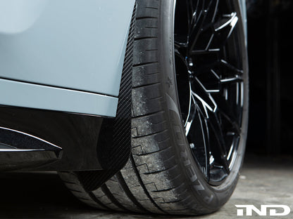 AutoTecknic Carbon Fiber Front Splash Guards - G20/ G21 3-Series-Exterior-Silicon Valley Bimmer