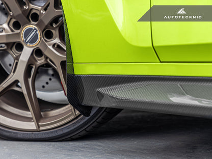 AutoTecknic Carbon Fiber Front Splash Guards - G20/ G21 3-Series-Exterior-Silicon Valley Bimmer