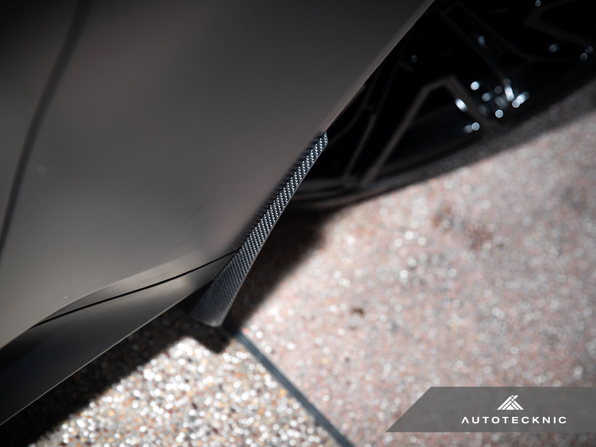 AutoTecknic Carbon Fiber Front Splash Guards - G90/ G99 M5-Exterior-Silicon Valley Bimmer