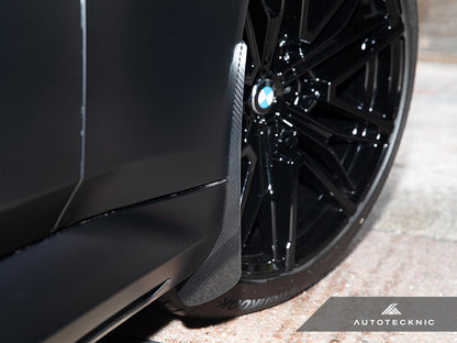 AutoTecknic Carbon Fiber Front Splash Guards - G90/ G99 M5-Exterior-Silicon Valley Bimmer