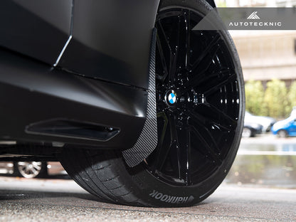 AutoTecknic Carbon Fiber Front Splash Guards - G90/ G99 M5-Exterior-Silicon Valley Bimmer