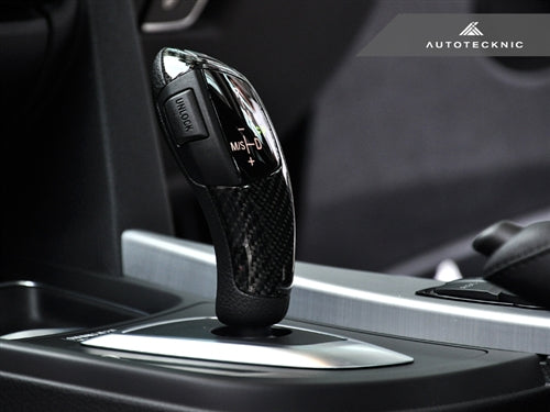 AutoTecknic Carbon Fiber Gear Selector Cover - BMW (Automatic Transmission Equipped Only)-Interior-Silicon Valley Bimmer