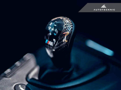 AutoTecknic Carbon Fiber Gear Selector Cover - E9X M3-Interior-Silicon Valley Bimmer