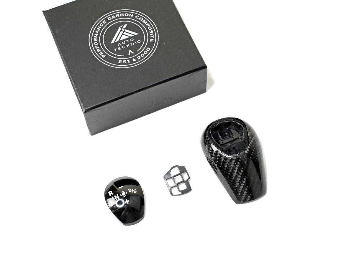 AutoTecknic Carbon Fiber Gear Selector Cover - E9X M3-Interior-Silicon Valley Bimmer