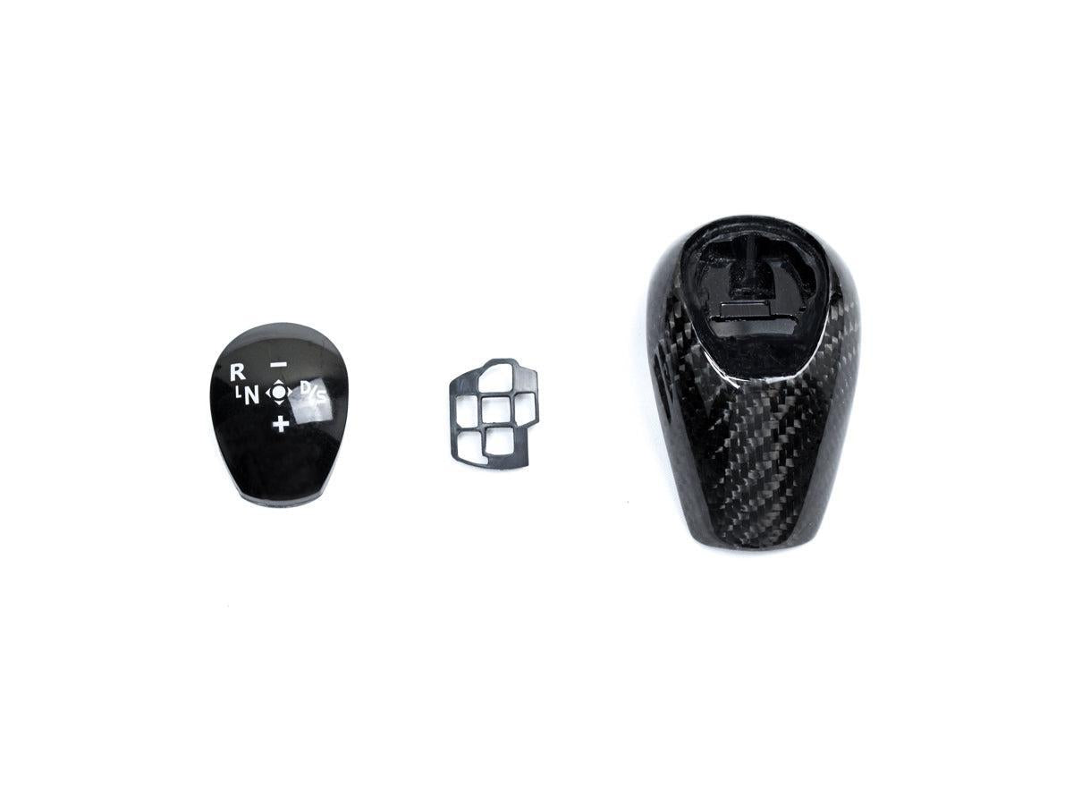 AutoTecknic Carbon Fiber Gear Selector Cover - E9X M3-Interior-Silicon Valley Bimmer