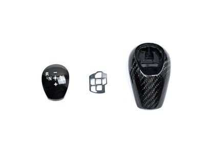 AutoTecknic Carbon Fiber Gear Selector Cover - E9X M3-Interior-Silicon Valley Bimmer