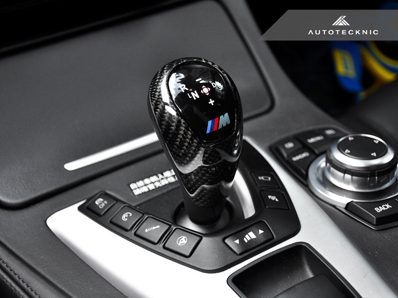 AutoTecknic Carbon Fiber Gear Selector Cover - F06/ F12/ F13 M6-Interior-Silicon Valley Bimmer