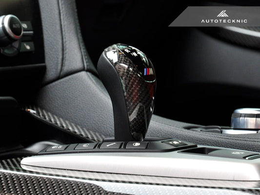 AutoTecknic Carbon Fiber Gear Selector Cover - F87 M2 | M2 Competition-Interior-Silicon Valley Bimmer
