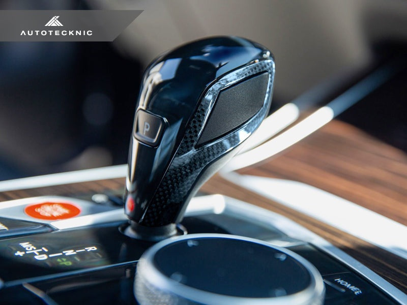 AutoTecknic Carbon Fiber Gear Selector Side Trims - G05 X5 | G06 X6 | G07 X7-Interior-Silicon Valley Bimmer