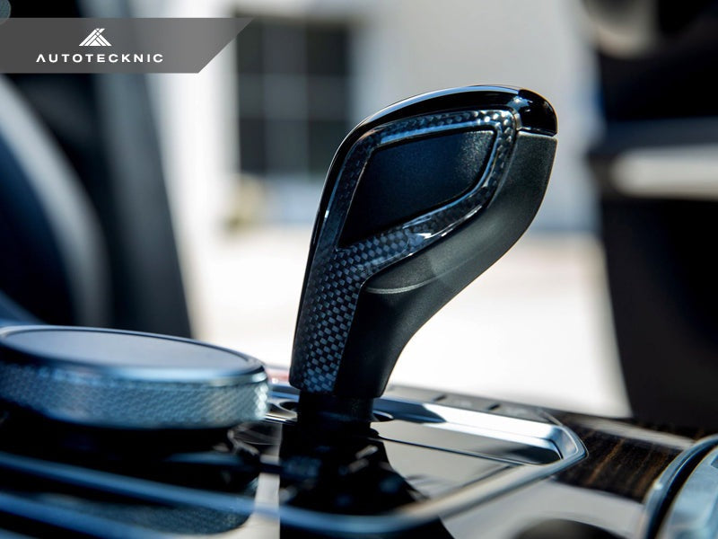 AutoTecknic Carbon Fiber Gear Selector Side Trims - G1X 8-Series-Interior-Silicon Valley Bimmer