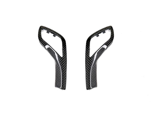 AutoTecknic Carbon Fiber Gear Selector Side Trims - G42 2-Series Coupe-Interior-Silicon Valley Bimmer