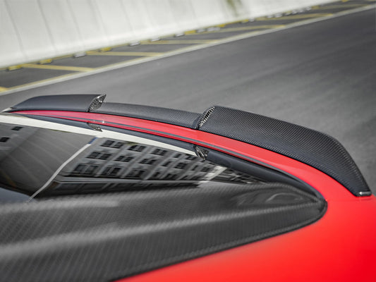 AutoTecknic Carbon Fiber Hatch Spoiler - F96 X6M | G06 X6-Exterior-Silicon Valley Bimmer