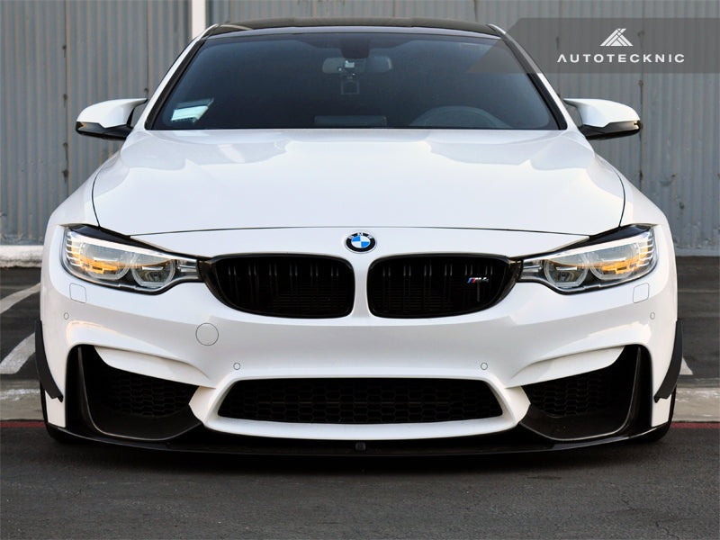 AutoTecknic Carbon Fiber Headlight Trim Set - F32/ F36 4-Series-Exterior-Silicon Valley Bimmer