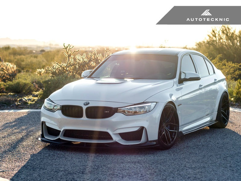 AutoTecknic Carbon Fiber Headlight Trim Set - F32/ F36 4-Series-Exterior-Silicon Valley Bimmer