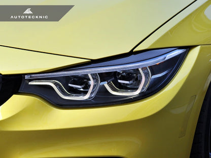 AutoTecknic Carbon Fiber Headlight Trim Set - F32/ F36 4-Series-Exterior-Silicon Valley Bimmer