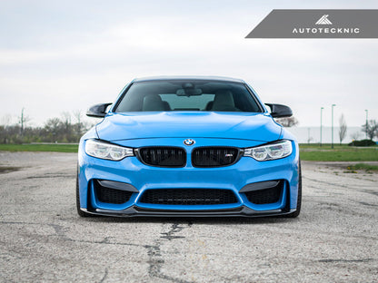 AutoTecknic Carbon Fiber Headlight Trim Set - F80 M3 | F82/ F83 M4-Exterior-Silicon Valley Bimmer