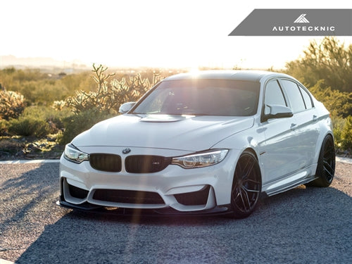 AutoTecknic Carbon Fiber Headlight Trim Set - F80 M3 | F82/ F83 M4-Exterior-Silicon Valley Bimmer