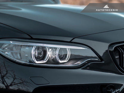 AutoTecknic Carbon Fiber Headlight Trim Set - F87 M2/ M2 Competition | F22 2-Series-Exterior-Silicon Valley Bimmer