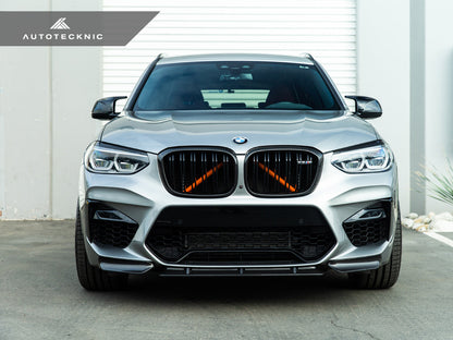 AutoTecknic Carbon Fiber Headlight Trim Set - G01 X3 | G02 X4-Exterior-Silicon Valley Bimmer
