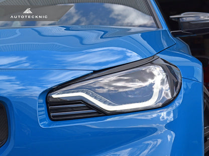 AutoTecknic Carbon Fiber Headlight Trim Set - G87 M2-Exterior-Silicon Valley Bimmer