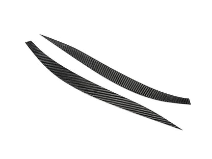AutoTecknic Carbon Fiber Headlight Trim Set - G87 M2-Exterior-Silicon Valley Bimmer