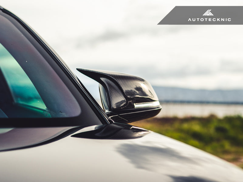 AutoTecknic Carbon Fiber M-Inspired Mirror Covers - F20 1-Series | F22 2-Series | F30 3-Series | F32/ F36 4-Series | F87 M2-Exterior-Silicon Valley Bimmer