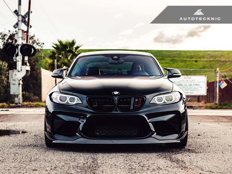 AutoTecknic Carbon Fiber M-Inspired Mirror Covers - F20 1-Series | F22 2-Series | F30 3-Series | F32/ F36 4-Series | F87 M2-Exterior-Silicon Valley Bimmer