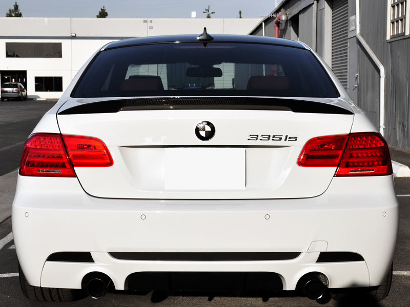 AutoTecknic Carbon Fiber Performante Trunk Spoiler - E92 3-Series Coupe-Exterior-Silicon Valley Bimmer