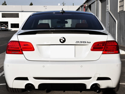 AutoTecknic Carbon Fiber Performante Trunk Spoiler - E92 3-Series Coupe-Exterior-Silicon Valley Bimmer