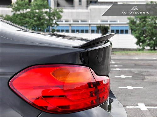 AutoTecknic Carbon Fiber Performante Trunk Spoiler - F32 4-Series Coupe-Exterior-Silicon Valley Bimmer