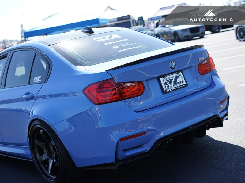 AutoTecknic Carbon Fiber Performante Trunk Spoiler - F80 M3 | F30 3-Series-Exterior-Silicon Valley Bimmer
