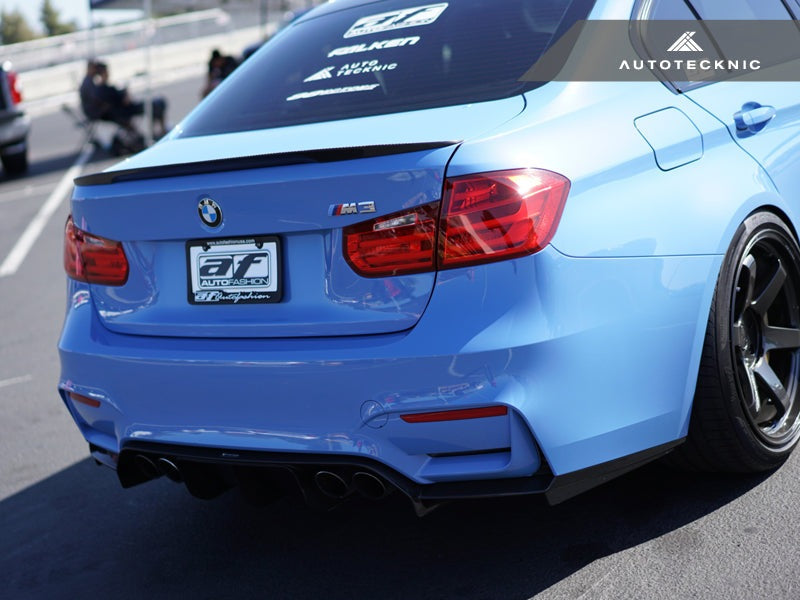 AutoTecknic Carbon Fiber Performante Trunk Spoiler - F80 M3 | F30 3-Series-Exterior-Silicon Valley Bimmer