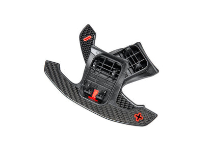 AutoTecknic Carbon Fiber Pole Position Shift Paddles - A90 Supra-Interior-Silicon Valley Bimmer